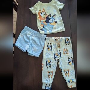 Bluey Top And Bottom Set